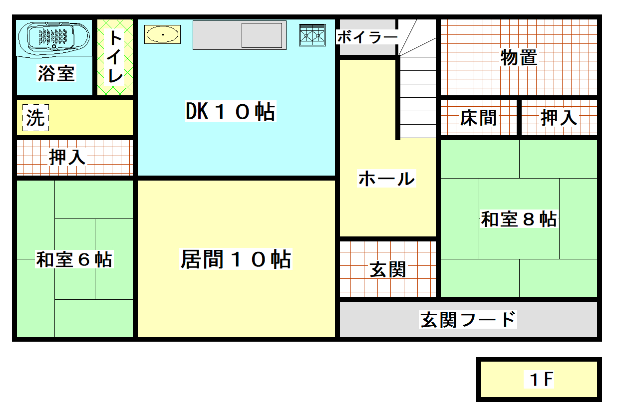 ニセコ不動産（中古物件）間取り図１