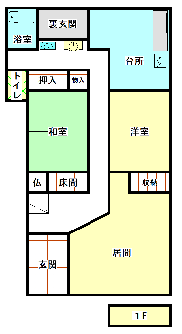 ニセコ不動産（中古物件）間取り１