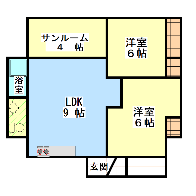 ニセコ不動産（中古物件）間取り図１