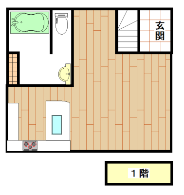 ニセコ不動産（中古物件）間取り図１