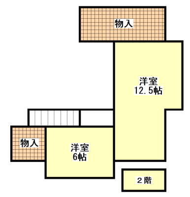 ニセコ不動産（中古物件）間取り図２階