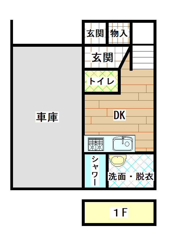 ニセコ不動産（中古物件）間取り図１