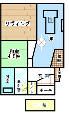 ニセコ不動産（中古物件）間取り図１